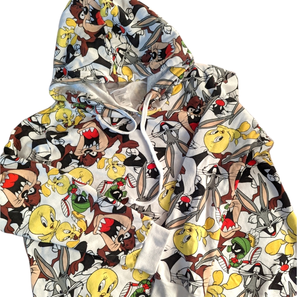 Women's Vintage 90's Looney Tunes All-Over Print Sweatshirt XXL (19)